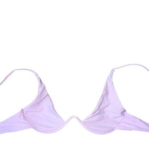 lilac purple bikini top